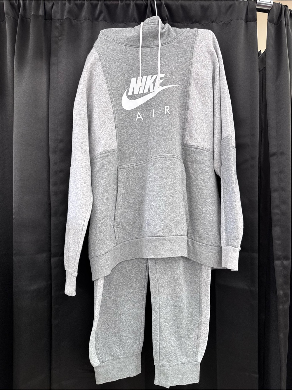 Nike Air get over your fear of heights gray sweat set